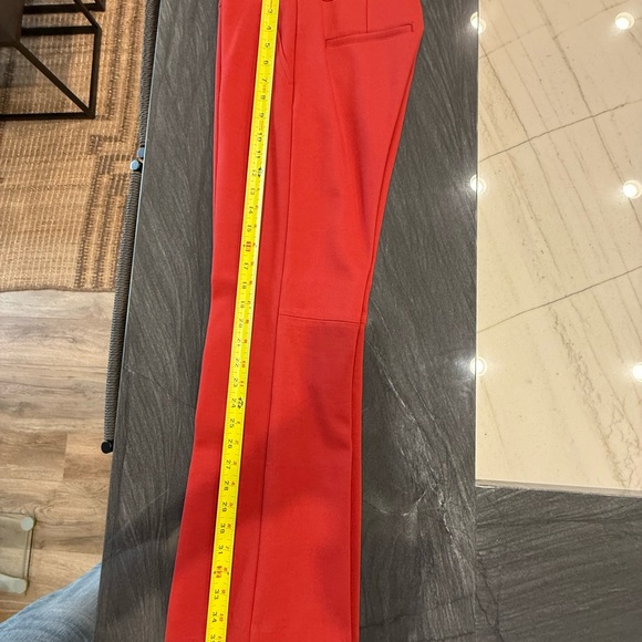 SPANX ponte’ top and pant set. Red, size S. - Picture 12 of 14